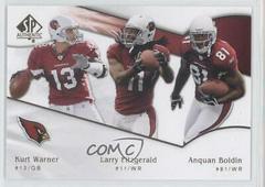 Anquan Boldin, Kurt Warner, Larry Fitzgerald #174 Football Cards 2009 SP Authentic Prices