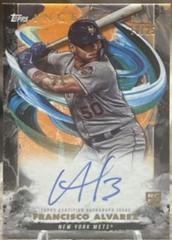 Francisco Alvarez #BRES-FA Baseball Cards 2023 Topps Inception Rookie and Emerging Stars Autographs Prices