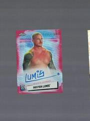 Dexter Lumis [Red Refractor] Wrestling Cards 2021 Topps Chrome WWE Autographs Prices