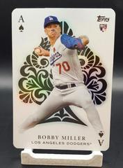 Bobby Miller [Gold] #AA-64 Baseball Cards 2023 Topps Update All Aces Prices