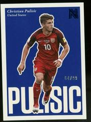 Christian Pulisic [Blue] Soccer Cards 2017 Panini Nobility Prices