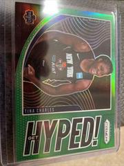 Tina Charles [Prizm Green] Basketball Cards 2020 Panini Prizm WNBA Get Hyped Prices