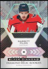 Garrett Pilon [Single] #BDR-GP Hockey Cards 2021 Upper Deck Black Diamond Rookie Relic Prices