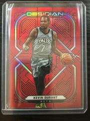 Kevin Durant [Red] Basketball Cards 2020 Panini Obsidian Prices