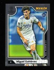 Miguel Gutierrez #15 Soccer Cards 2021 Topps Merlin Chrome UEFA Prices