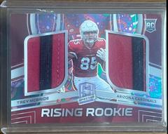Trey McBride [Psychedelic] Football Cards 2022 Panini Spectra Rising Rookie Materials Prices
