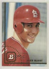 John Mabry #124 Baseball Cards 1994 Bowman Prices