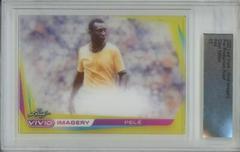 Pele #VI-P1 Soccer Cards 2022 Leaf Vivid Imagery Prices