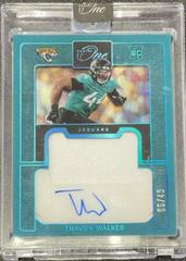 Travon Walker [Patch Autograph Bronze] #1 Football Cards 2022 Panini One Prices