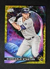 Giancarlo Stanton [Gold Interstellar] #SG-13 Baseball Cards 2022 Topps Cosmic Chrome Star Gaze Prices