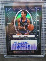 Dave Bing [Purple] Basketball Cards 2021 Panini Obsidian Aurora Autographs Prices