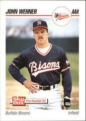 John Wehner #21 Baseball Cards 1992 Skybox AAA Prices