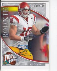Brian Cushing [Autograph Silver] #169 Football Cards 2009 Upper Deck Heroes Prices
