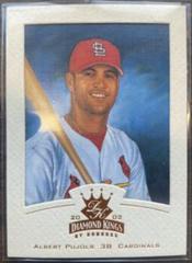 Albert Pujols [Framed Portraits Bronze] #6 Baseball Cards 2002 Donruss Diamond Kings Prices