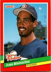 Jose Melendez Baseball Cards 1991 Donruss Rookies Prices