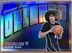 Anthony Black [Holo] #20 Basketball Cards 2023 Panini Hoops Rookie Greetings Prices