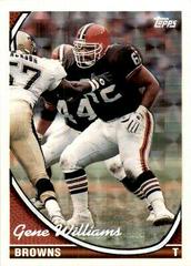 Eugene Williams [Special Effects] #628 Football Cards 1994 Topps Prices