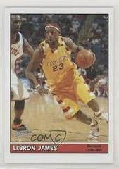 Lebron James [Bazooka] Basketball Cards 2005 Topps Prices