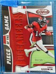 Chris Godwin [Red] #PG-CG Football Cards 2022 Panini Certified Piece of the Game Prices