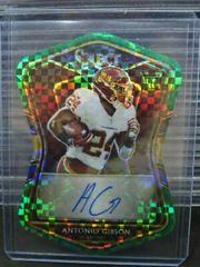 Antonio Gibson [Green Prizm Die-Cut] Football Cards 2020 Panini Select Rookie Signatures Prices