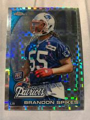 Brandon Spikes [Xfractor] Football Cards 2010 Topps Chrome Prices