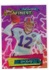 Jim Kelly #FF11 Football Cards 1995 Topps Finest Fan Favorites Prices