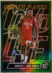 Clint Capela [Green Flood] #3 Basketball Cards 2019 Panini Donruss Complete Players Prices
