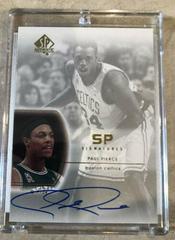 Paul Pierce Basketball Cards 2003 SP Authentic Signatures Prices