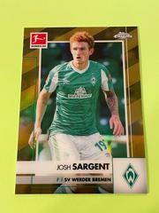 Josh Sargent [Gold Refractor] #23 Soccer Cards 2020 Topps Chrome Bundesliga Prices