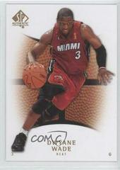 Dwyane Wade Basketball Cards 2007 SP Authentic Prices