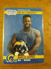 Marcus Dupree Football Cards 1990 Pro Set Prices