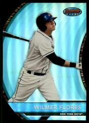 Wilmer Flores [Die Cut Refractor] Baseball Cards 2012 Bowman's Best Prospects Prices