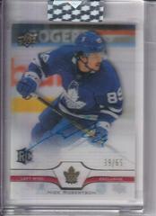 Nick Robertson [Exclusives] Hockey Cards 2020 Upper Deck Clear Cut Autographs Prices