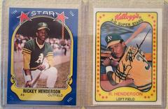 Rickey Henderson Baseball Cards 1981 Kellogg's Prices