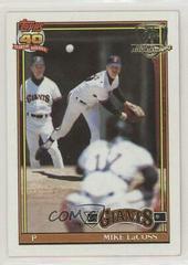 Mike LaCoss #242 Baseball Cards 1991 Topps Desert Shield Prices