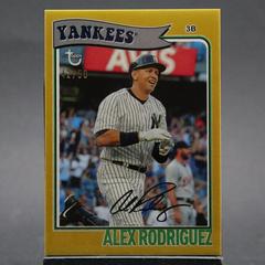 Alex Rodriguez [Gold] Baseball Cards 2023 Topps Brooklyn Collection Prices