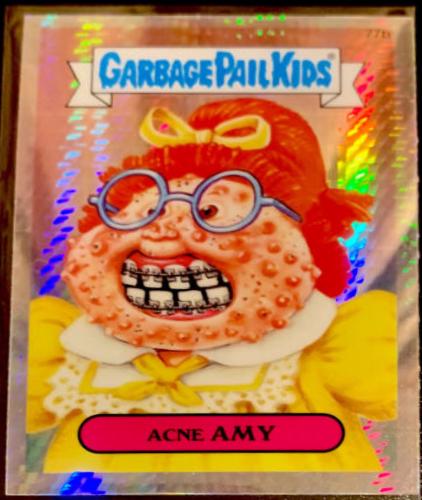 Acne AMY [Prism] #77b 2014 Garbage Pail Kids Chrome