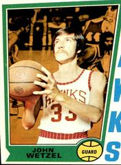 John Wetzel Basketball Cards 1974 Topps Prices