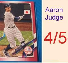 Aaron Judge [Red] #35 Baseball Cards 2022 Topps Japan Edition Prices