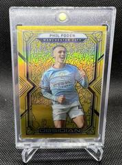 Phil Foden [Gold Flood] #71 Soccer Cards 2022 Panini Obsidian Prices