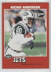 Richie Anderson #118 Football Cards 2001 Upper Deck Vintage Prices