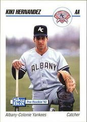 Kiki Hernandez #3 Baseball Cards 1992 Skybox AA Prices