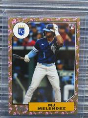 MJ Melendez [Gold] #87B-33 Baseball Cards 2022 Topps Japan Edition 1987 Cherry Tree Prices