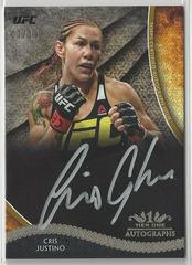 Cris Justino [Silver] #TOA-CJ Ufc Cards 2018 Topps UFC Knockout Tier One Autographs Prices