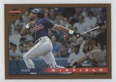 Dave Winfield [Series 1 Artist's Proof] #66 Baseball Cards 1996 Score Dugout Collection Prices