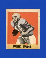 Fred Enke #47 Football Cards 1949 Leaf Prices