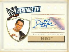 Deuce Wrestling Cards 2008 Topps Heritage IV WWE Autographs Prices