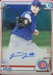 Grant Little [Red Refractor] #CPA-GL Baseball Cards 2020 Bowman Chrome Prospect Autographs Prices
