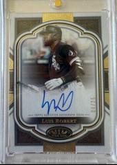 Luis Robert [Bronze Ink] Baseball Cards 2023 Topps Tier One Next Level Autographs Prices