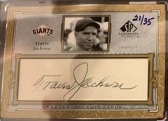 Travis Jackson [Autographs] Baseball Cards 2001 SP Legendary Cuts Signature Prices